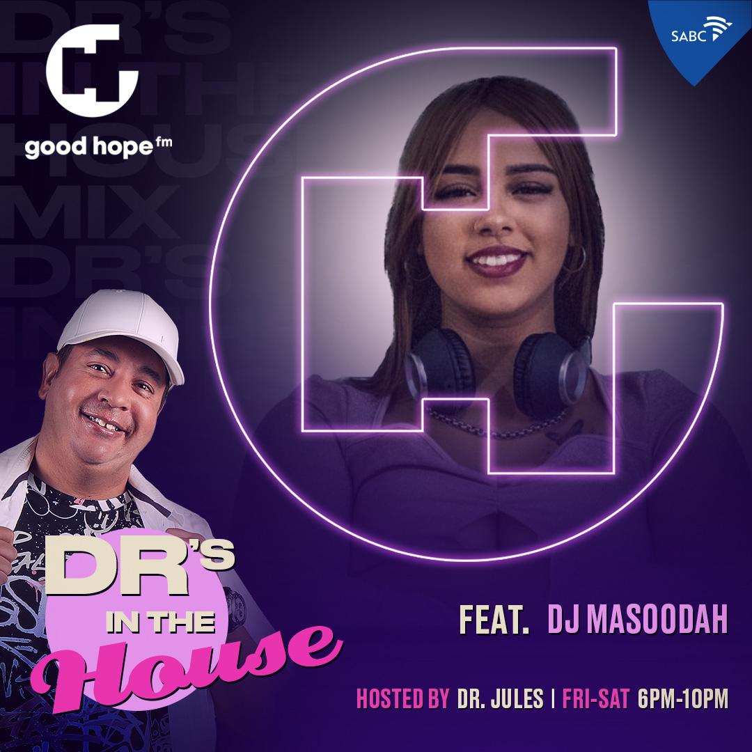GoodHopeFM's tweet photo. Our social media superstar DJ Masoodah returns to Dr's In The House with Amapiano grooves and Club favs in the mix. #DITH10 is where the party's at. 🥳😘 https://t.co/kxgZeAxpbg