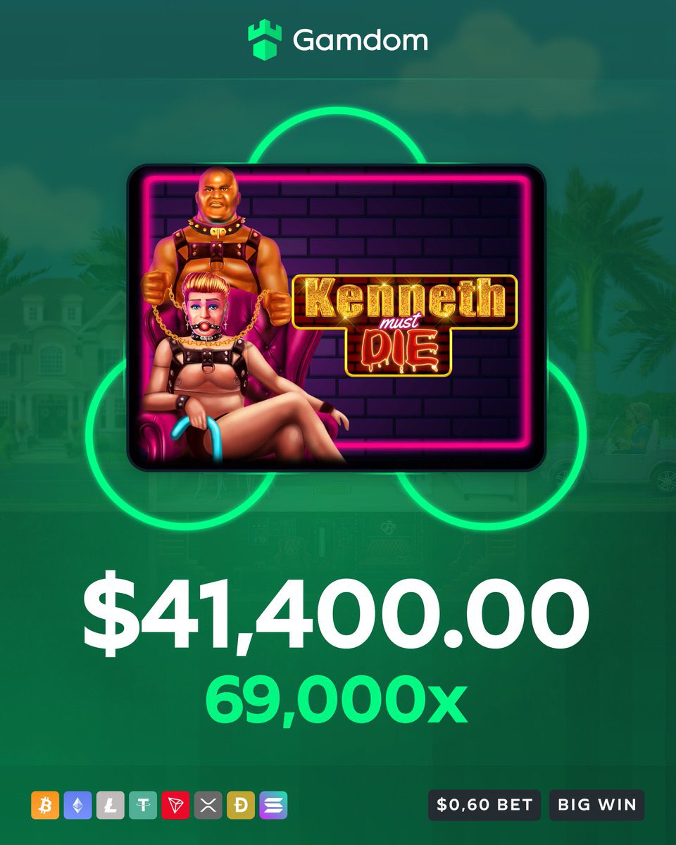 Check out this 69,000x multiplier hit on Kenneth Must Die by Nolimit City! 🔥

⏯️fan.nolimitcity.com/replay/besumet…

Try your luck now 👉🔗 gamdom.com/r/moneymagnet