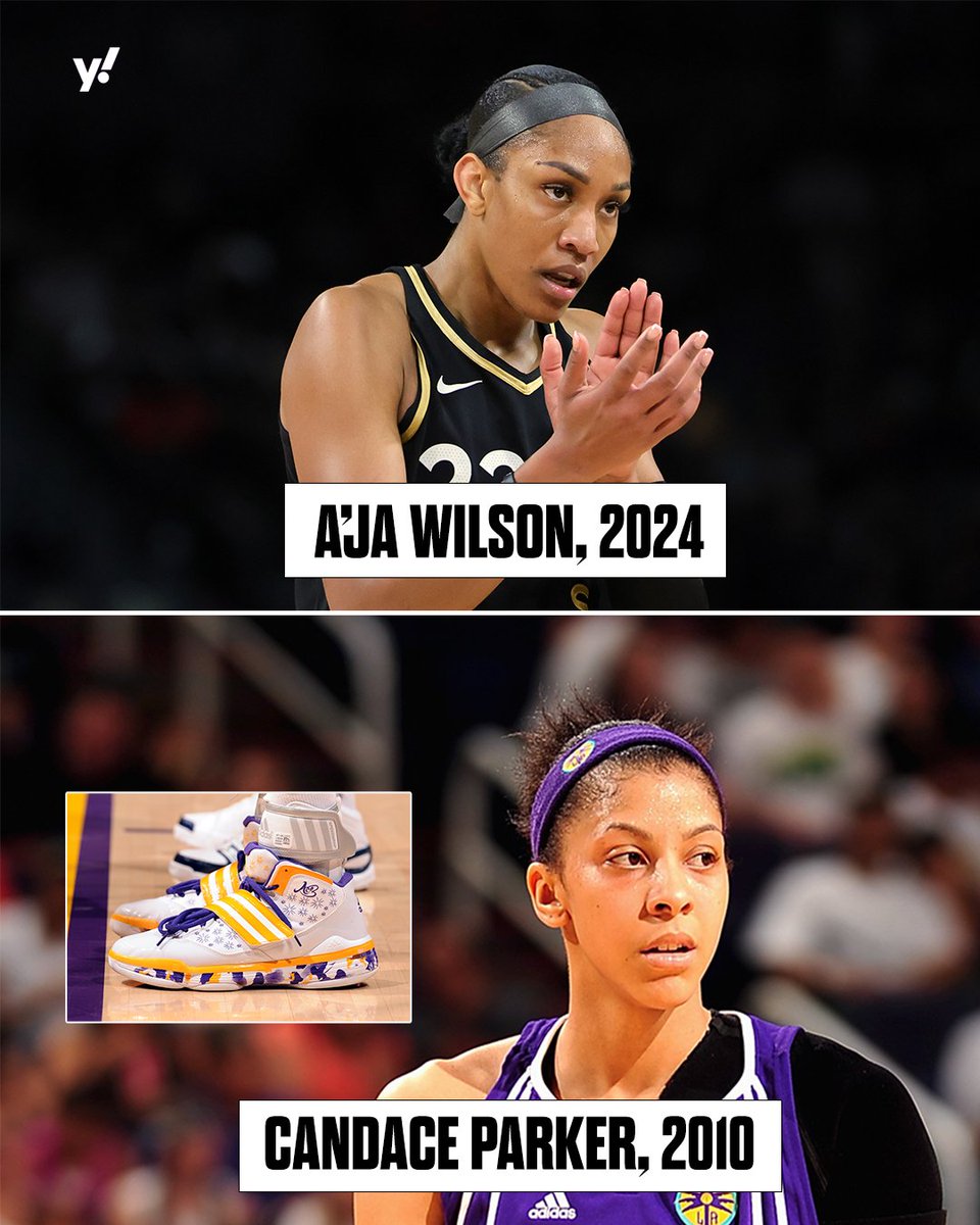 A'ja Wilson becomes the first Black WNBA player with her own signature shoe since Candace Parker 👏