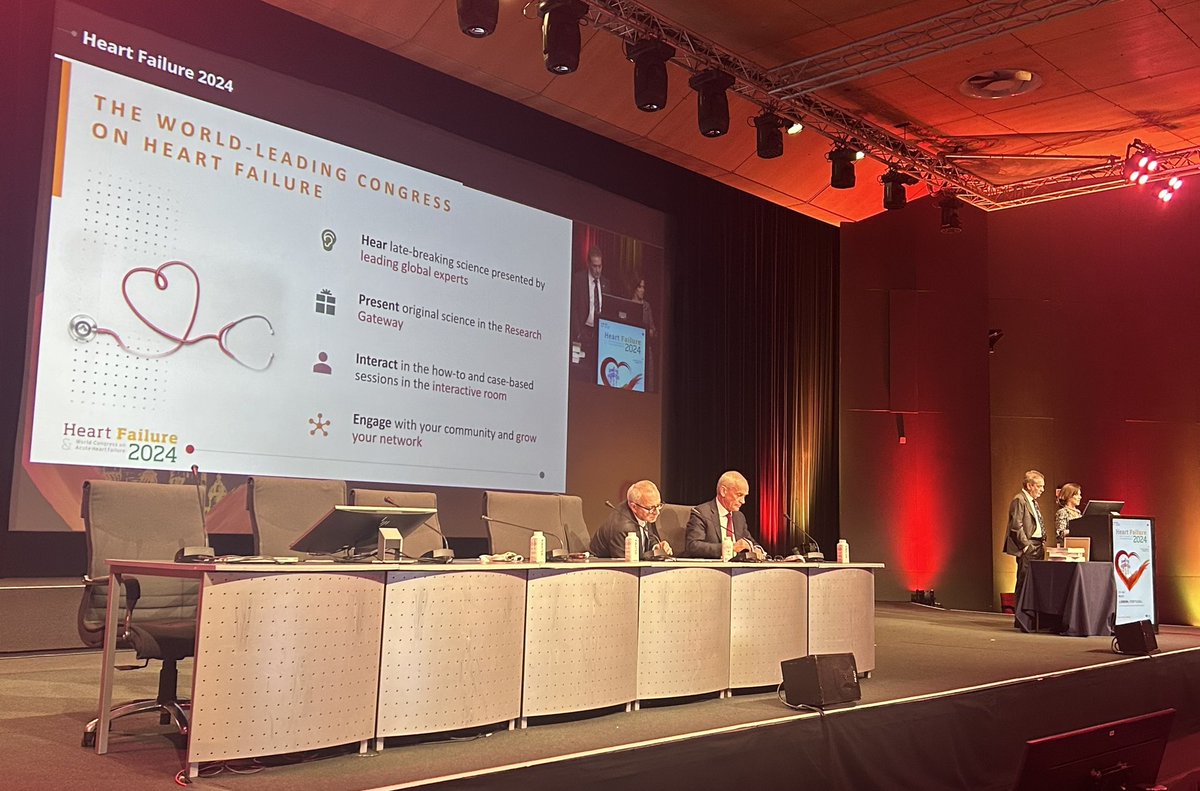 Marianna Adamo (@mariannaadamo1) on Twitter photo Inaugural session HFA congress Lisbon #HeartFailure2024
Congratulations <a href="/HFA_President/">HFAPresident</a> <a href="/MarcoMetra/">Marco Metra</a> <a href="/Filippatos/">Gerasimos Filippatos</a> @Brenda Moura for the terrific job Inaugural session HFA congress Lisbon #HeartFailure2024
Congratulations <a href="/HFA_President/">HFAPresident</a> <a href="/MarcoMetra/">Marco Metra</a> <a href="/Filippatos/">Gerasimos Filippatos</a> @Brenda Moura for the terrific job