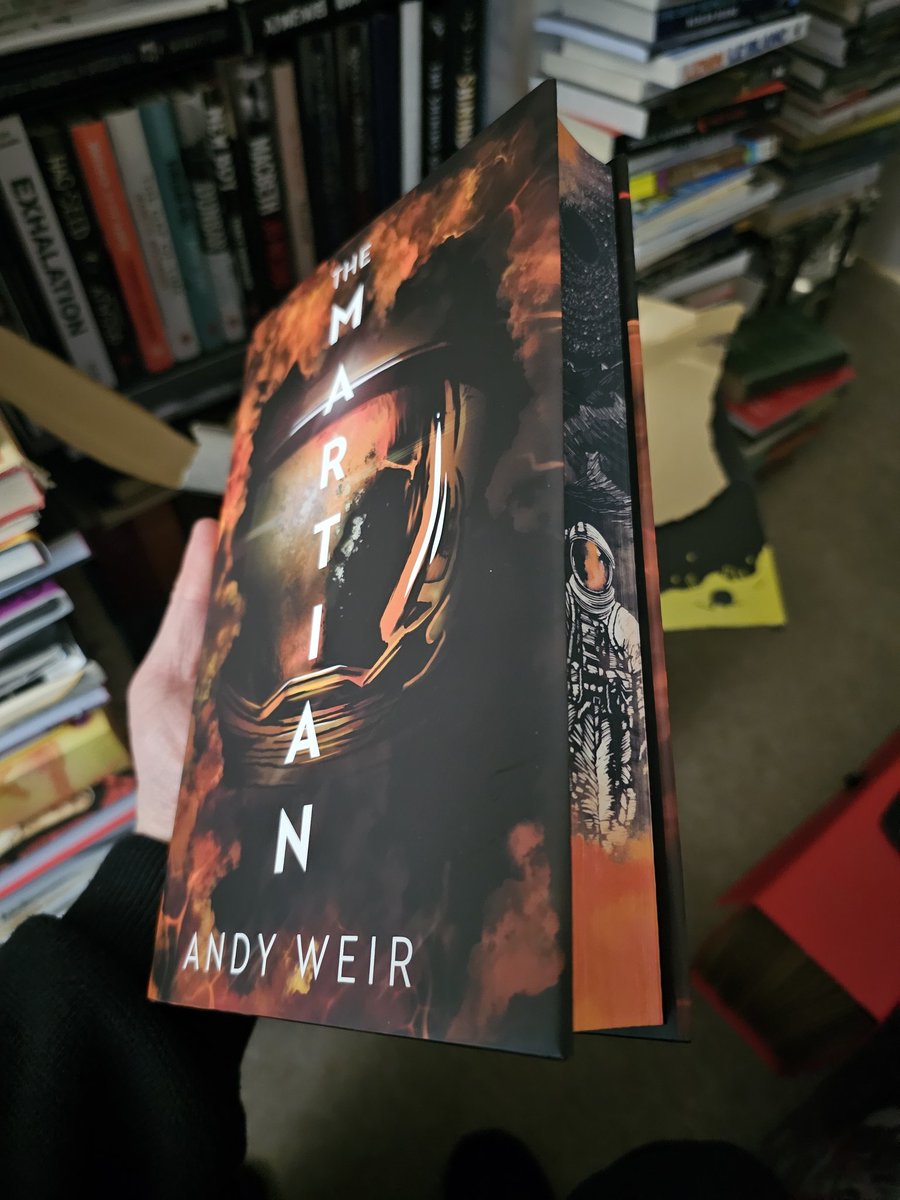 Kudos to @binding_broken their edition of @andyweirauthor's The Martian is superb