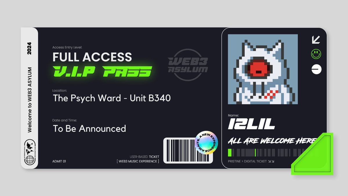 Rioleng_NFT's tweet image. LFG !! Next fest is coming 🎶🎧

@Web3Asylum 
#Web3Asylum
#AllAreWelcome