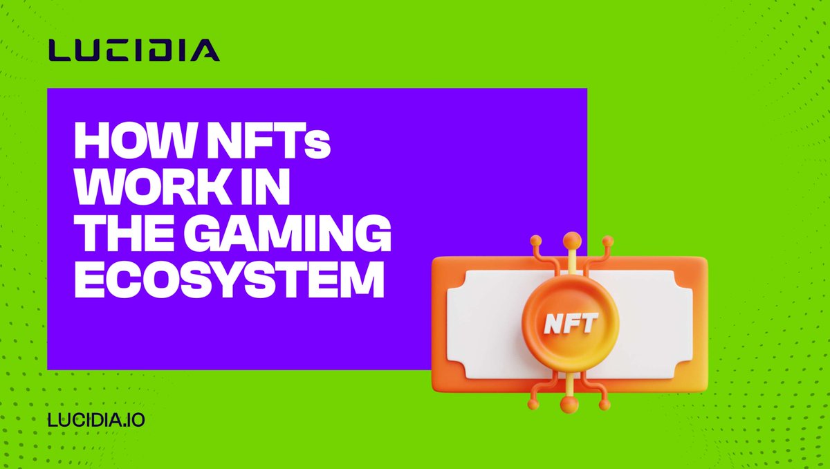 NFTs operate in games by providing unique and verifiable digital ownership of a specific in game asset or item. Here's a more detailed explanation of how NFTs work in the context of gaming:

• They follow standards like ERC-721 or ERC-1155 on blockchains like Ethereum. 
•…
