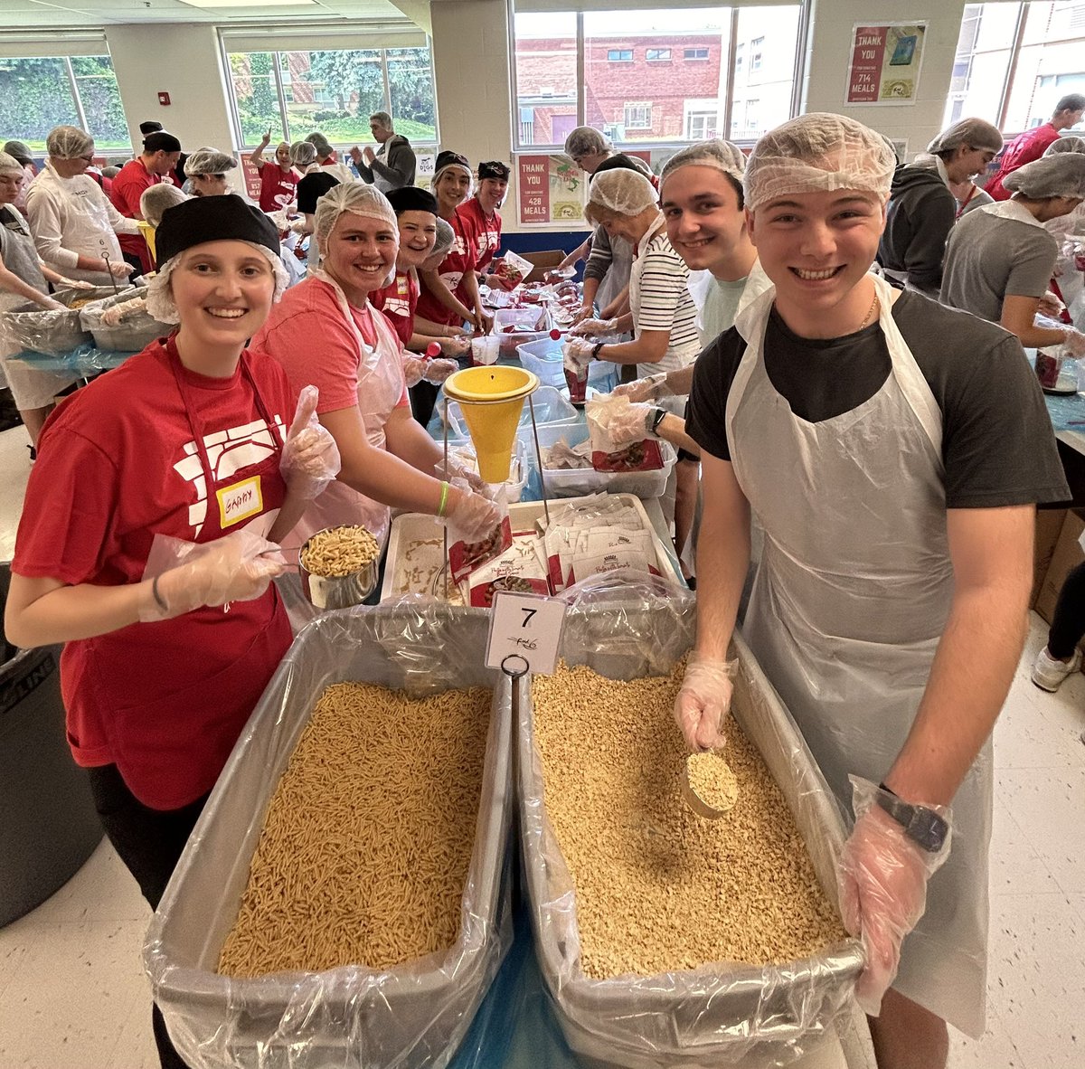 Lemont HS NHS (@lemonthsnhs) on Twitter photo Thrilled to have some <a href="/Lemont_HS/">Lemont High School</a> ‘23 alumni (and Ms. Doreen!) at Table 7! #WeAreLemont #LemontVhunger Thrilled to have some <a href="/Lemont_HS/">Lemont High School</a> ‘23 alumni (and Ms. Doreen!) at Table 7! #WeAreLemont #LemontVhunger