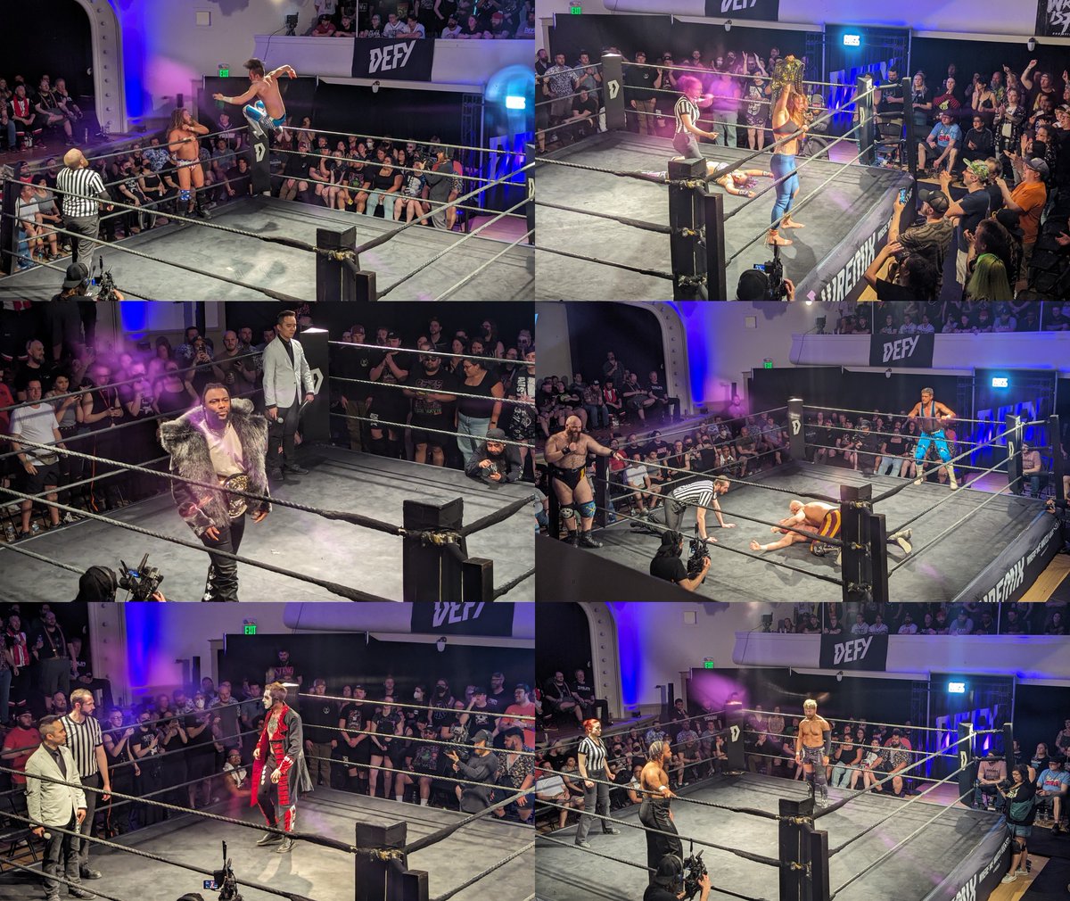 My first @defynw show (#DEFYHereAndNow) of 2024 and it definitely was another can't miss show. Thanks @thenickwayne @JANELABABY @MarinaShafir @VertVixen @swerveconfident @DamoMackle @AlexanderWolfe @_MidnightHeat @DanhausenAD @Ravenousrandy @KENTAG2S @bountykeith for the great…