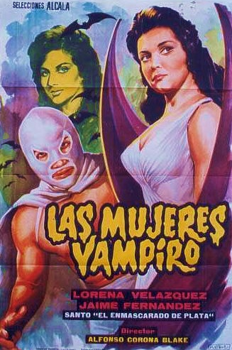 Happy #Baturday! 🖤🦇🖤 Santo vs. las Mujeres Vampiro (1962) aka Samson vs. the Vampire Women #NowWatching #HorrorMovies 📽