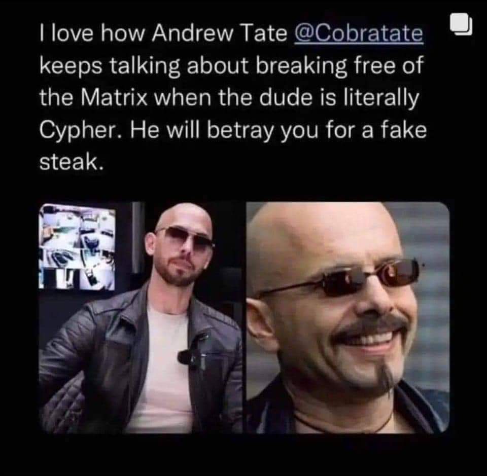 kwitzats's tweet image. #thematrixisreal