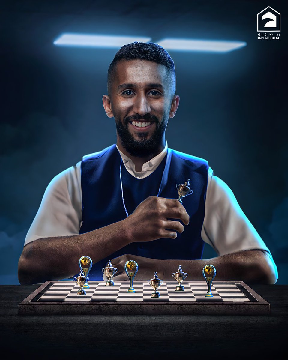 'سلمان الفرج' .. زعيم اللاعبين السعوديين بـ8️⃣ ألقاب دوري 🏆👑 

#BAYTALHILAL