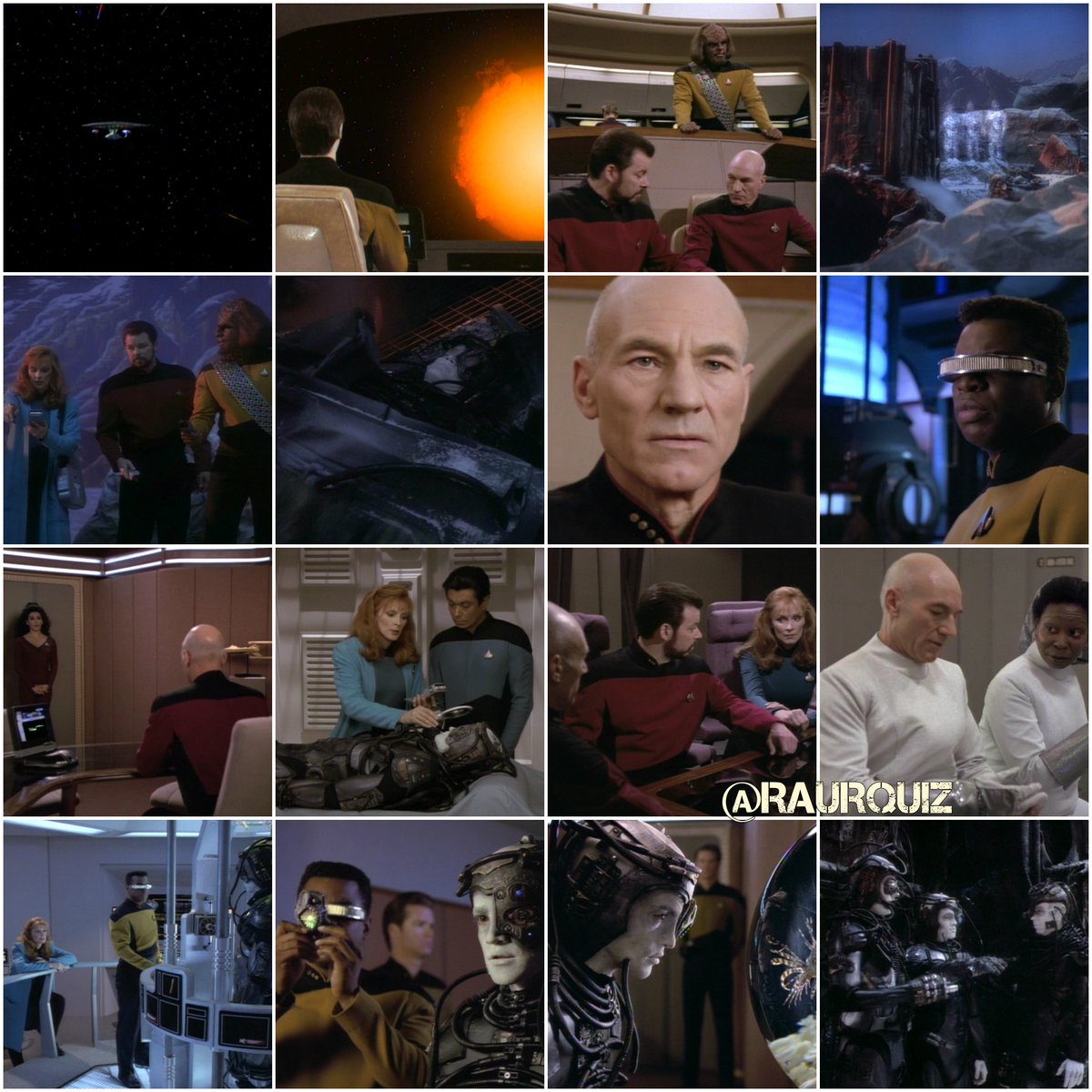 #otd #startrek #thenextgeneration #iborg #picard #riker #troi #laforge #data #worf #drcrusher #hugh #borg #guinan #startrek57 @TrekMovie @TrekCore @StarTrek @StarTrekOnPPlus @SirPatStew