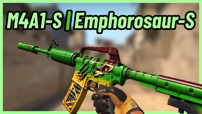 🚨CSGO GIVEAWAY🚨

🎉M4A1-S | Emphorosaur-S (5$)🎉

👉TO ENTER :

💎Follow me
🍀Retweet + Like
🎯LIKE + SUB
youtu.be/3Y2Mt6KFyBc - 
youtu.be/Yjsw9fbLjDg - (reply with a screenshot)

⏰Giveaway ends in 24 hour!

#csgogiveaways #csgoskins #csgofreeskins #csgoskinsgiveaway