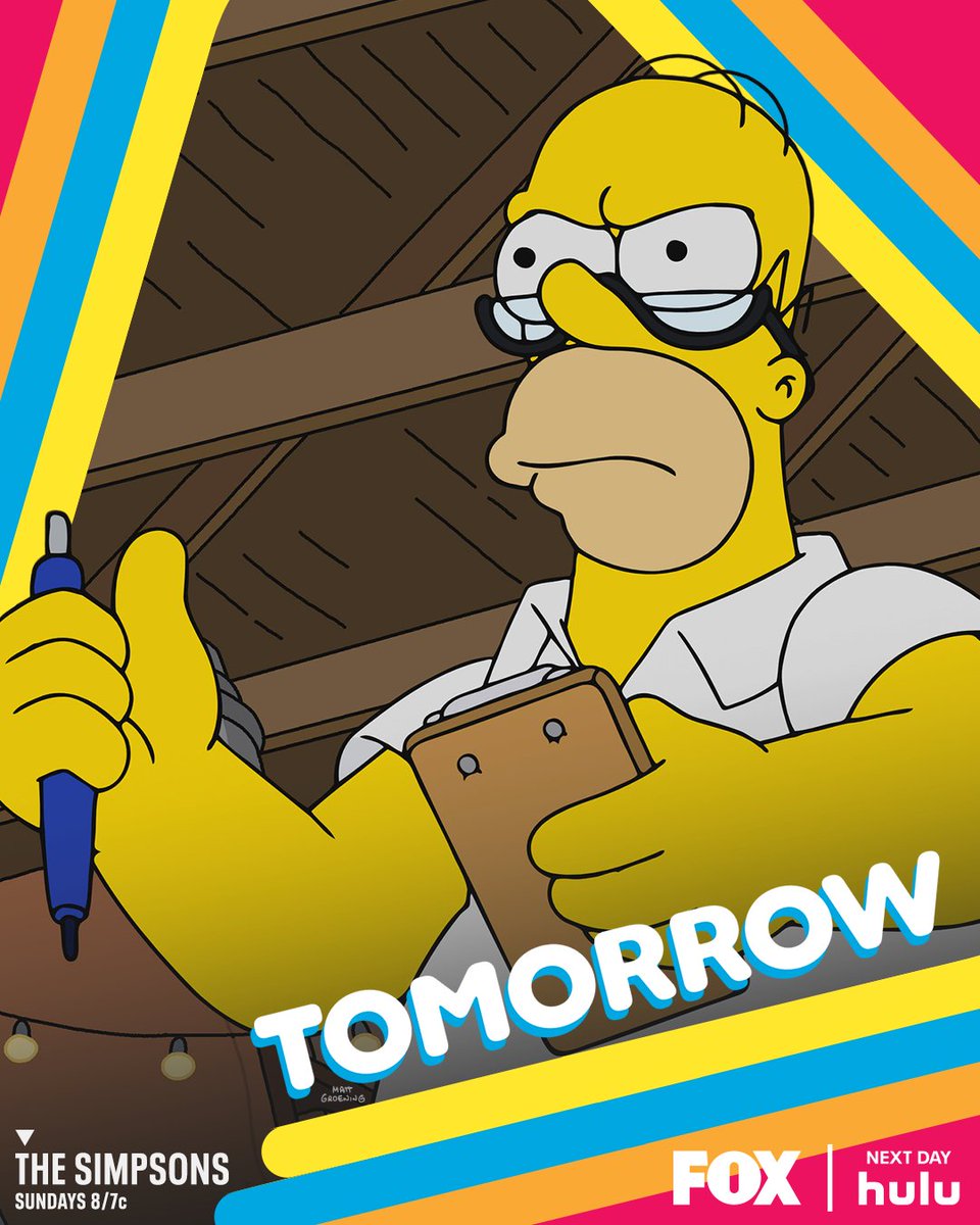 You know Homer means business when the glasses are on. 

Watch a new episode of #TheSimpsons tomorrow on @FOXTV, next day on @hulu!