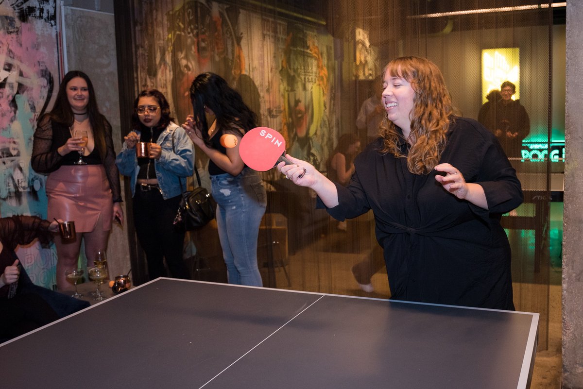 Looking for a surefire way to crack a smile? We've got you covered! #wearespin #unitedbypingpong