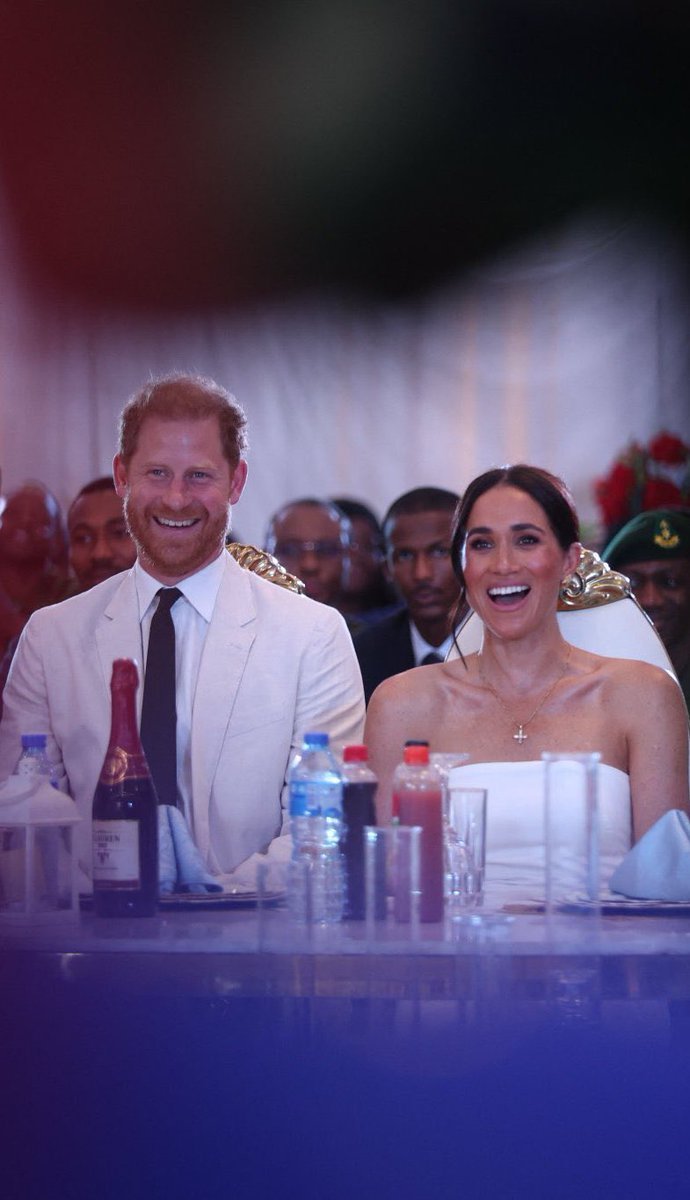 They are not in competition with the left behind. They are just two people who successfully escaped toxicity and scapegoating. Now they work on their own humanitarian projects and businesses. #InvictusGames #HarryandMeghaninNigeria #WeLoveYouHarryandMeghan