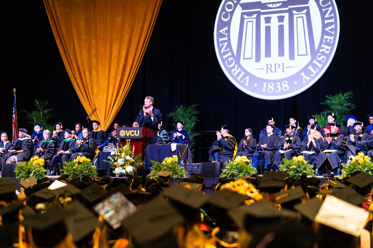 Ram Nation, today is about you, your accomplishments, and your bright futures. As you enter a world with countless opportunities, choices, and defining moments, the world needs your music. Make a masterpiece. @VCU Class of 2024, congratulations! 🐏🎓