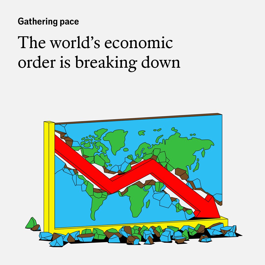 Three big scourges are undermining globalisation. As they gather pace, their true costs are likely to become clear econ.st/3UVoDkj

Illustration: Rob En Robin