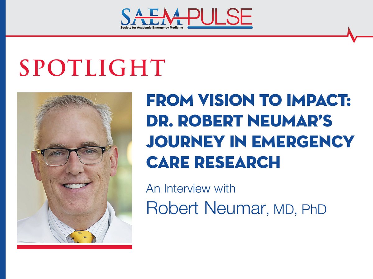 From #SAEMPulse: 'What is most urgent is to build a diverse and sustainable research workforce and infrastructure within #EmergencyMedicine capable of addressing the most important research questions that arise over time.' Read now: ow.ly/HcNx50RzSl9
