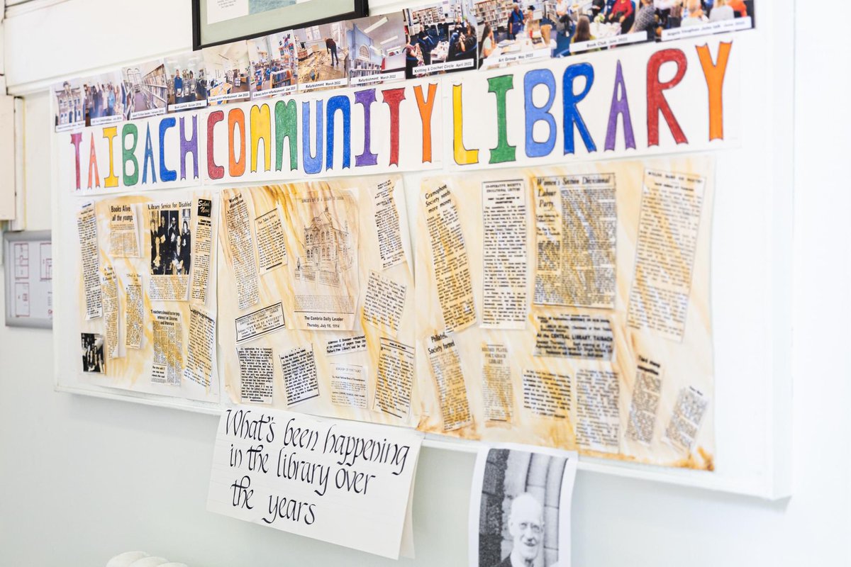 Taibach Community Library tweet media