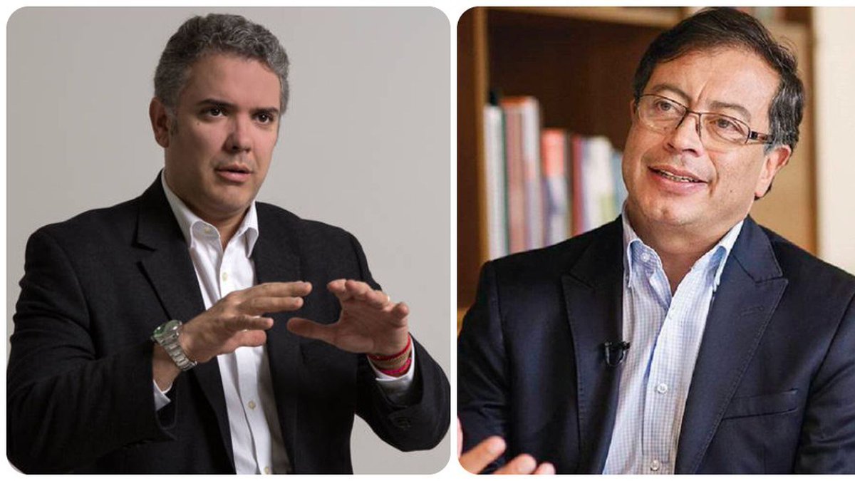 #Colombia 🇨🇴 | ⚖️ El expresidente Iván Duque acusa a su sucesor, @petrogustavo, de 'desespero' e 'inseguridad'. Duque respondió a las acusaciones de Petro de ser un 'terrorista' por su gestión durante las protestas de 2021.

#NewsOnDemand