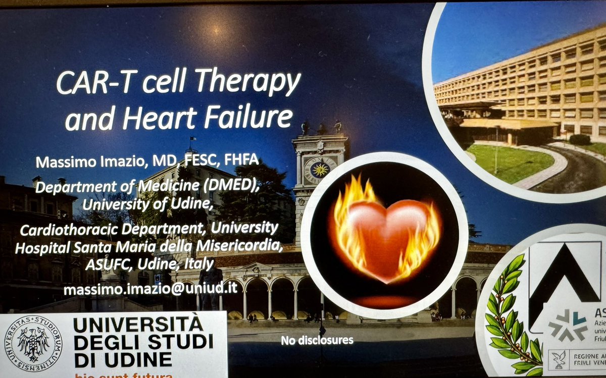 CAR-T Cell Therapy from cancer to possible new immunotherapy for Heart Failure. Today discussed at HEART FAILURE 2024, Lisbon.