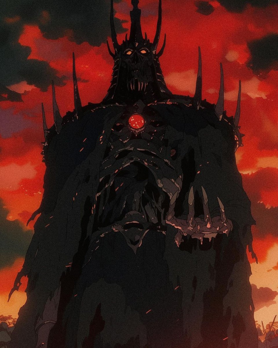 The Lord of the Rings in Ghibli style