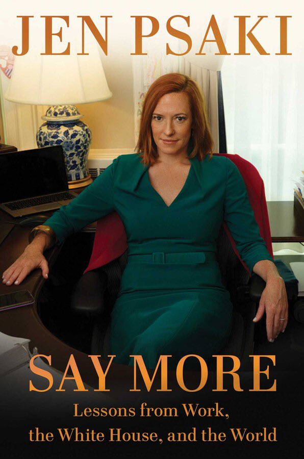 Hold up. I wake up to this post, even though my amazing colleague @jrpsaki has her OWN brand new book out. She’ll join me on @VelshiMSNBC SUNDAY 11aET.