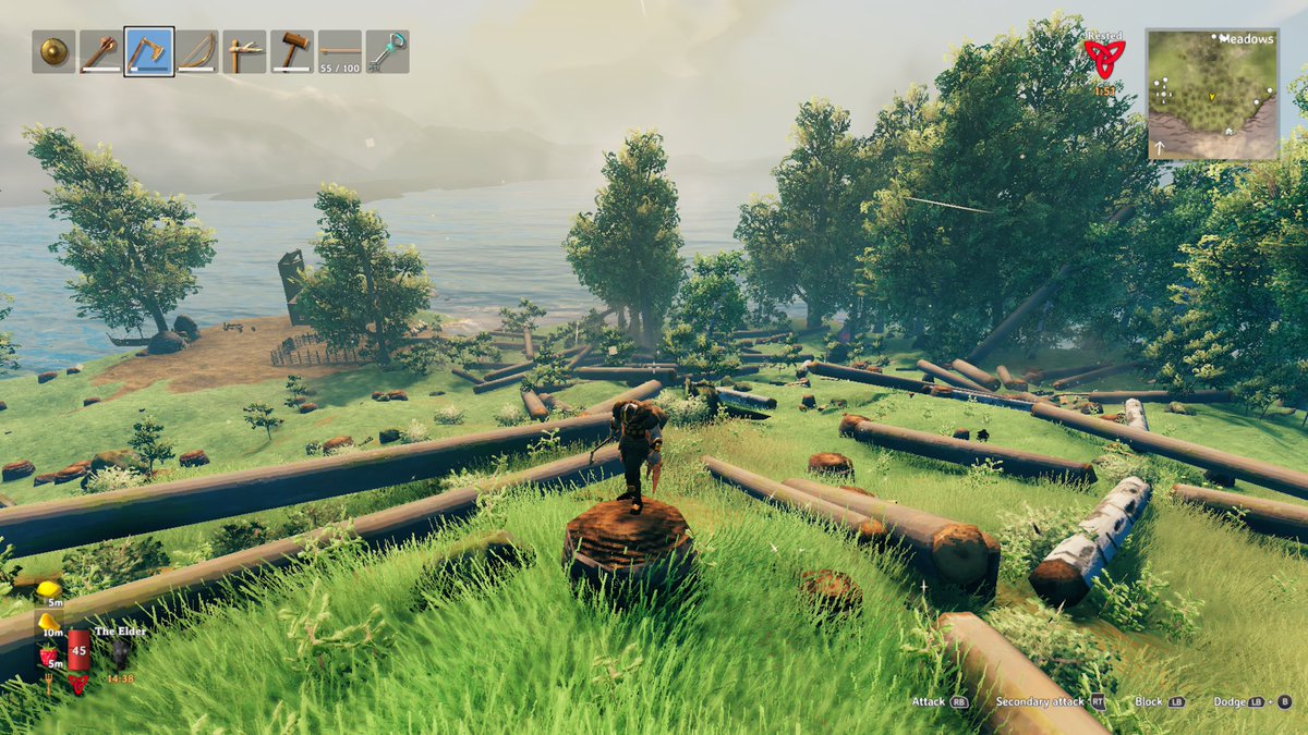 Deforestation, the best part of Valheim