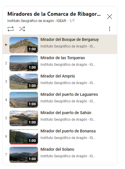 Conoce mejor el paisaje de la #ComarcaDeRibagorza a través de estos vídeos de 'Miradores del Paisaje' publicados en nuestro canal de YouTube. ¿Te suscribes?😉 👉youtube.com/@IGEAR_Aragon