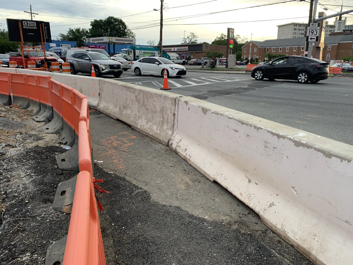 Folks have been reaching out about this pedestrian disaster at Piney Branch and University. I am still engaged with @PurpleLineMD @mtamaryland & @MDSHA on this. Will keep folks posted. #WalkingHere #VisionZero @actfortransit
