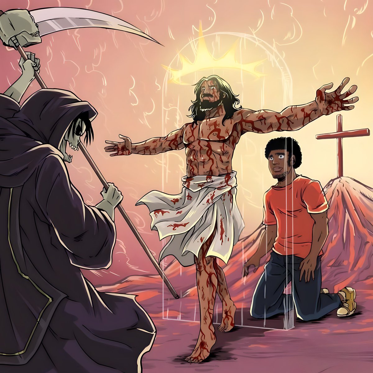 JESUS SAVES FROM DEATH

JESUS SAVES FROM HELL

JESUS SAVES FROM FEAR

JESUS SAVES FROM SHAME

JESUS SAVES FROM WORRY

JESUS SAVES FROM GUILT

JESUS SAVES FROM DARKNESS

JESUS SAVES FROM HOPELESSNESS

JESUS SAVES FROM IGNORANCE

JESUS SAVES FROM ANGER

JESUS SAVES FROM JUDGEMENT