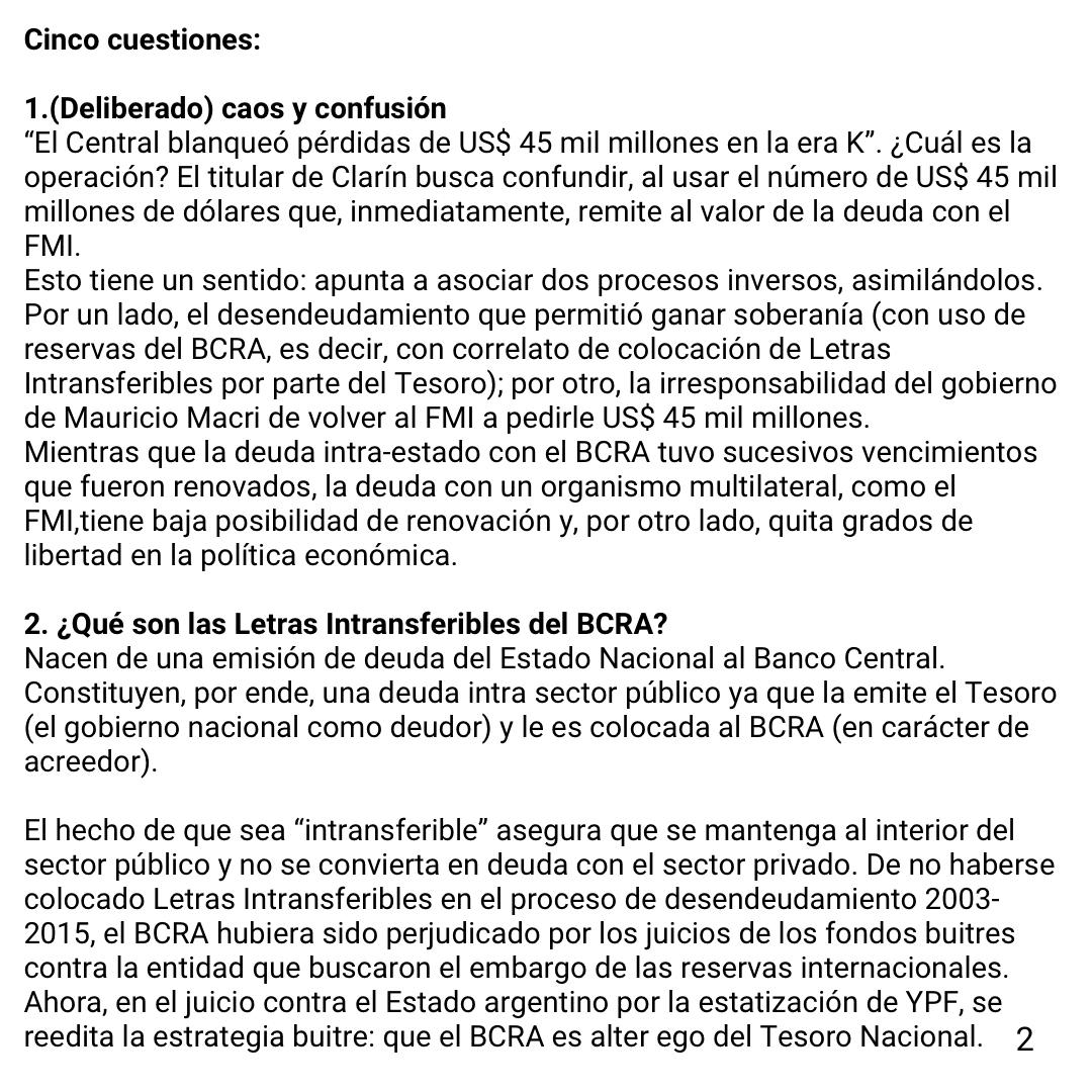 Juli_Strada's tweet photo. Falsa información de Clarín en la tapa del día de hoy mintiendo sobre los datos del Banco Central. https://t.co/V0s1UEO8PI
