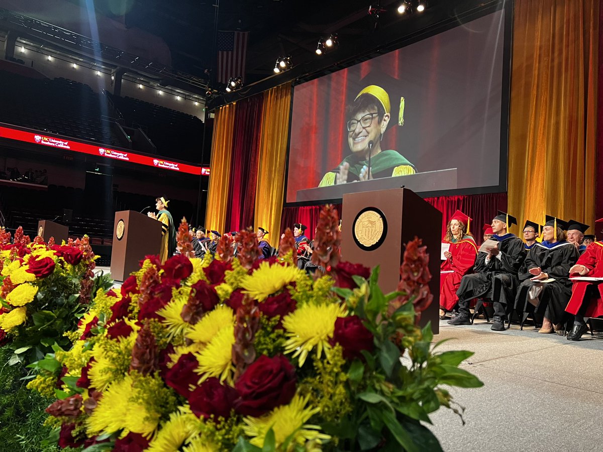 “Graduates, your ability to improve the lives of future generations will shrink or expand in proportion to your courage. You are the leaders our world today needs. And I have no doubt that you will succeed beyond our wildest expectations.” —@DeanMeltzer #KSOMGrad2024