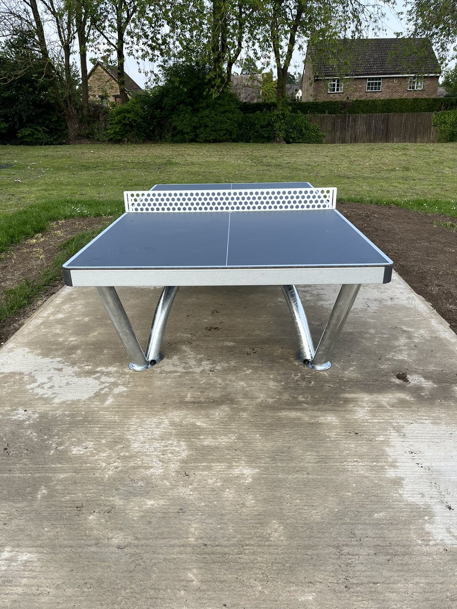 We have put a table tennis 🏓 table in St Luke’s Field &amp; Errington Park.