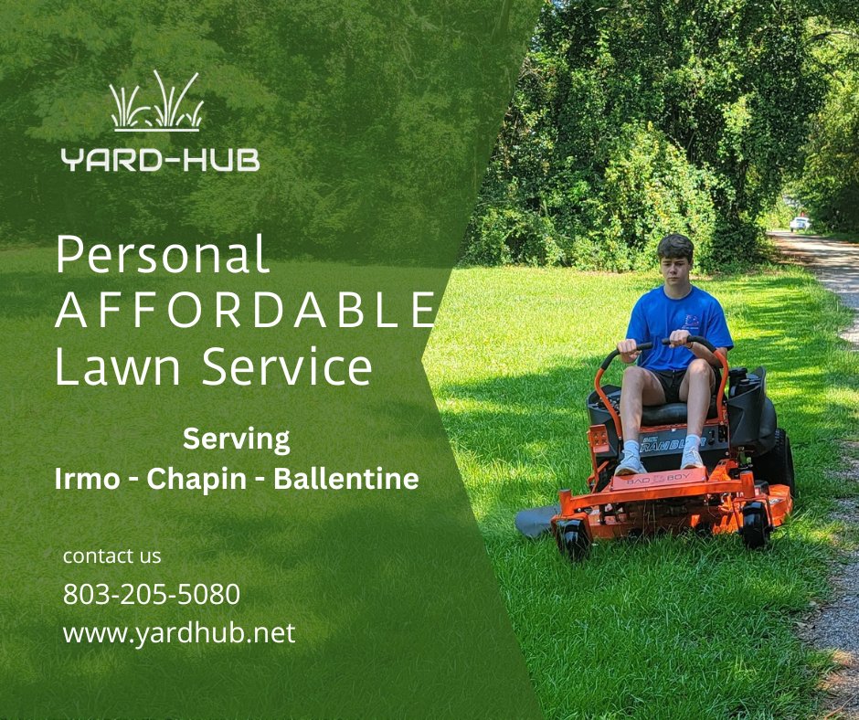 Quick, before the grass overtakes you! Book your weekly or bi-weekly mowing with YardHub today! #LawnsDoneRight #YardHub