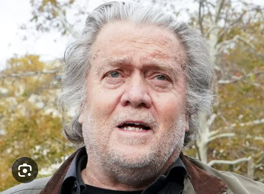 What's the first thing you think of when you see Steve Bannon?