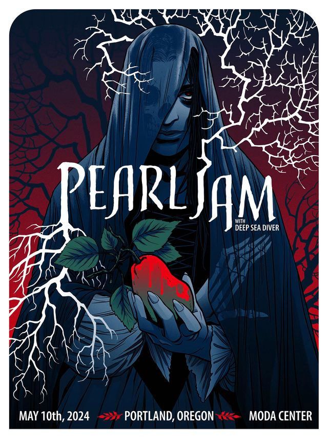 Dusting off my twitter to post my PEARL JAM poster!! (What?! I know!) Put my AP’s up at mysteryschool.bigcartel.com! 18x24, 7 color silk screen, signed/numbered. Never in my wildest dreams did I ever think this would happen haha. Still kinda giddy XD