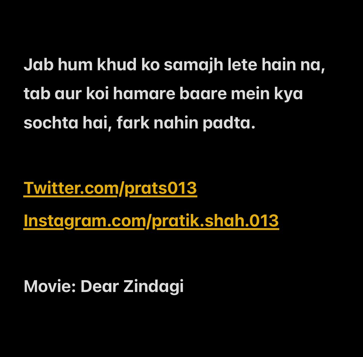 #movie #Bollywood #dearzindagi #gaurishinde #srk #shahrukhkhan #aliabhatt #evening #weekendtime #netflix #khud #samaj #Hindi #hindimovie #eveningmood #supermovie