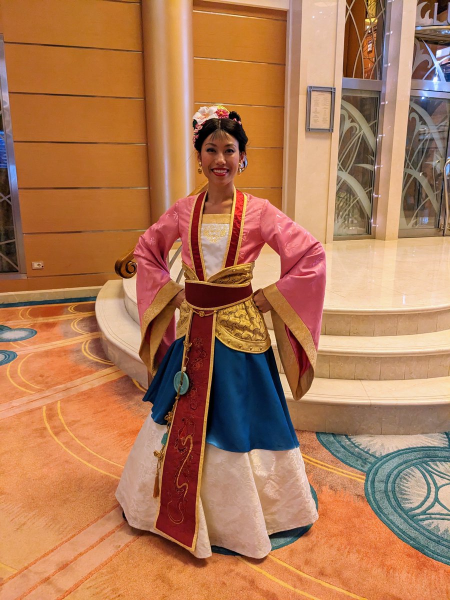 The flower that blooms in adversity is the most rare and beautiful of all.

#DisneyCruiseLine #DisneyCruise #DisneyMagic #DisneyPrincess #Mulan #Disney #DisneyVacation