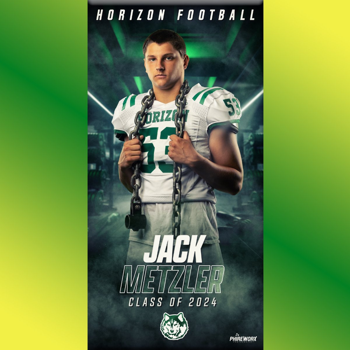 Last shoutout to our Sr. #53 Jack Metzler. Best of luck to you playing football at the next level! #FresnoCityCollegeFootball #Huskyfamily @jackmetz_ @HorizonFootball @HHSathleticsAZ @PVUSDATHLETICS