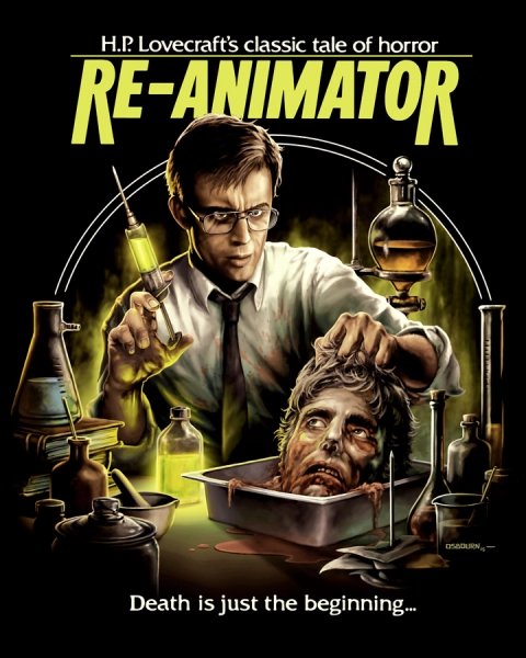 Re-Animator

Any fans? 

(Art: BY Osbourne)