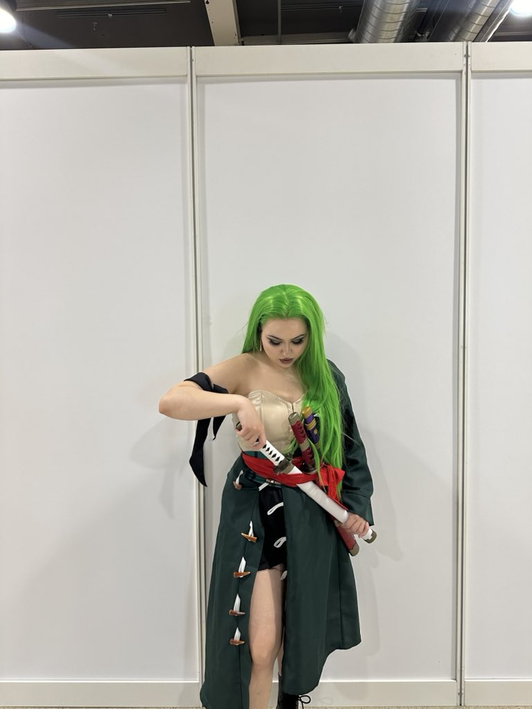 IfIdietomorrovv's tweet image. Fantasy Basel war cool. ✨🇨🇭 #fantasybasel #onepiece #Zorro