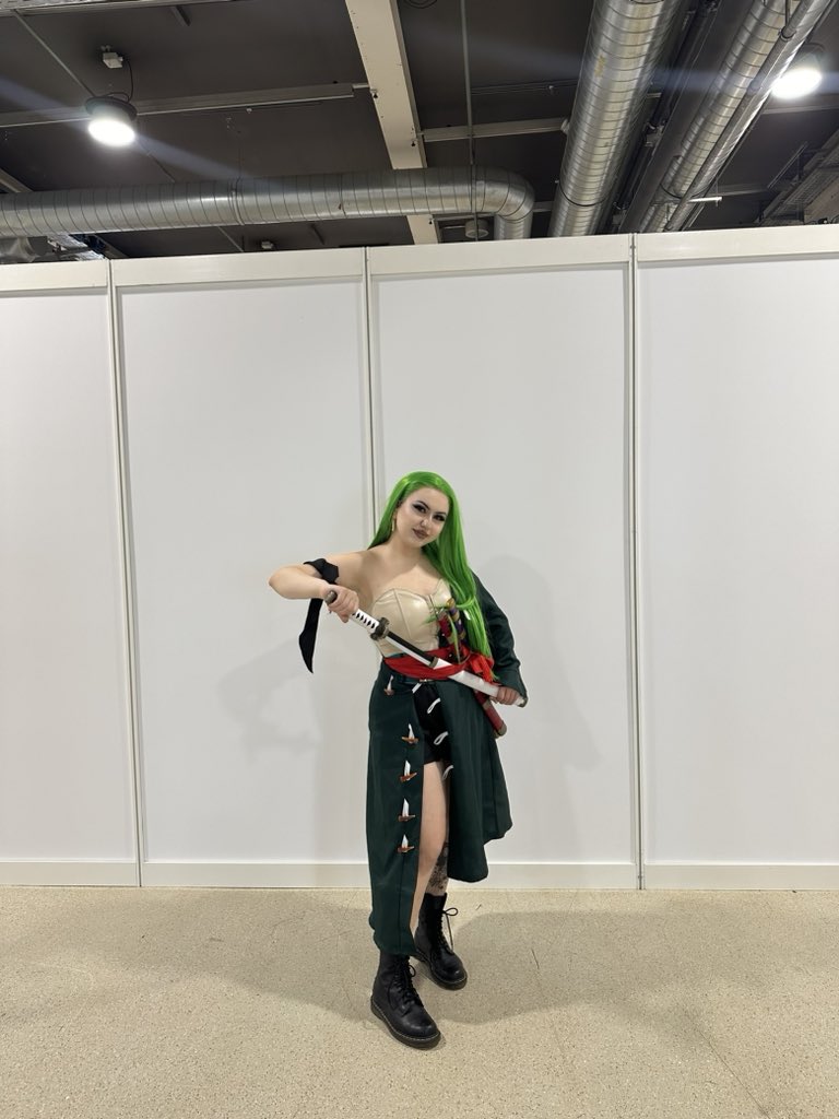 IfIdietomorrovv's tweet image. Fantasy Basel war cool. ✨🇨🇭 #fantasybasel #onepiece #Zorro