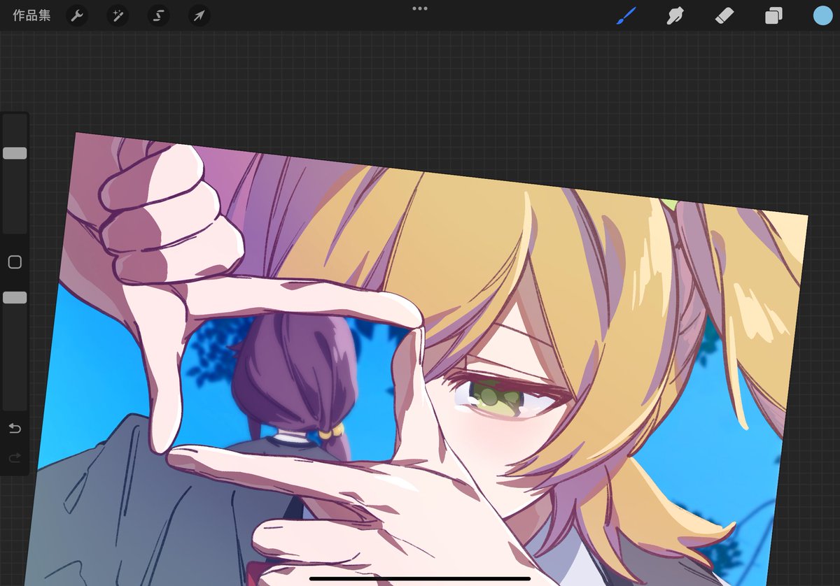 手カメラ
#少女歌劇 
#スタァライト