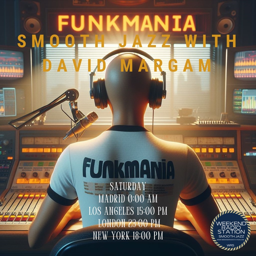 COMING TO YOU THIS SATURDAY!!!! Funkmania Smooth Jazz With David Margam 'Funkmania' is not just another Smooth jazz radio show, it is a listening experience that celebrates the innovation, creativity and diversity of contemporary jazz. From the freneti… instagr.am/p/C61g4MhIH4B/