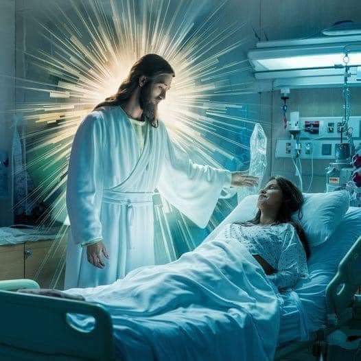 Señor Jesucristo, dale fortaleza a todos los enfermos para sobrellevar su situación. Y si es tu voluntad, una pronta recuperación 🙏❤️