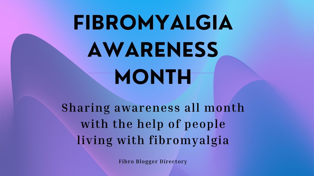 May is internationally recognized as the month for Fibromyalgia Awareness with May 12th being #FibromyalgiaAwarenessDay Please join us in sharing information about this chronic pain condition with many symptoms including pain, fatigue, migraines, stiffness, & sleep disturbances.