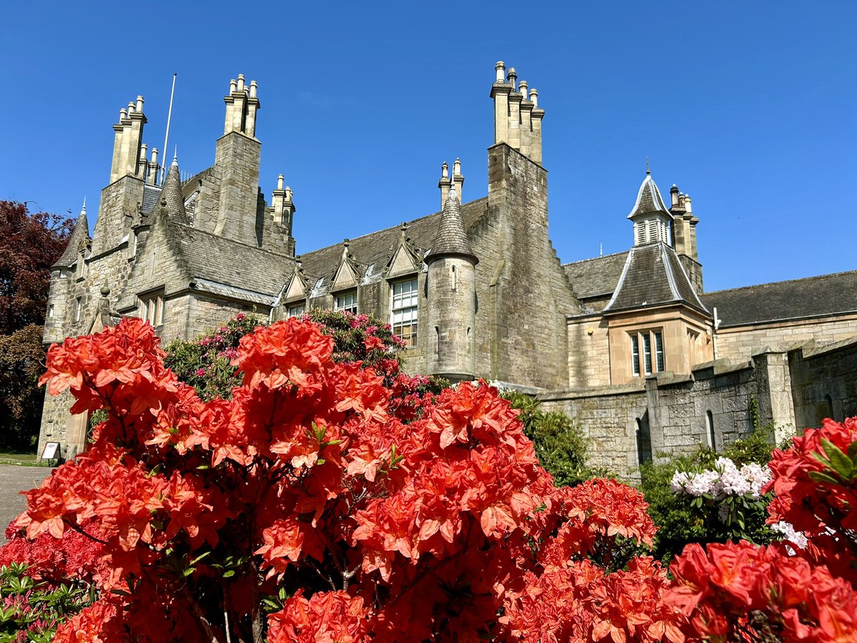 Great time of the year to visit Lauriston Castle @EdinCulture #castle #Scotland #gardens #summer #explore