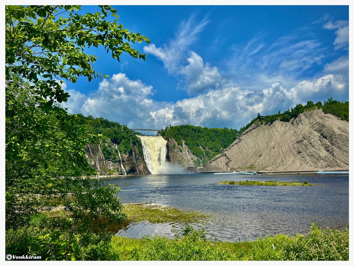 QP a photo using nature as a frame.

Mine, 👇

#MontmorencyFalls #Montmorency #Québec #Waterfall #nature #scenic #green #sky #clouds #Canada #travel #quebec #landscape #landscapephotography #travelphotography #photography #venkkiclicks
