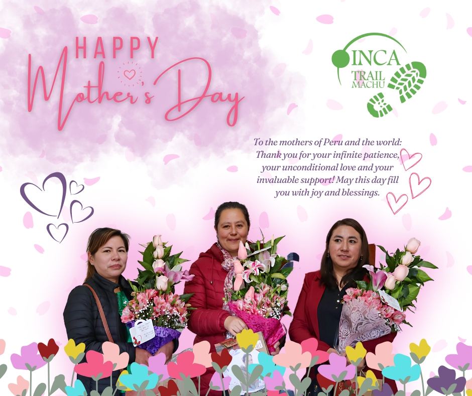 𝑯𝒂𝒑𝒑𝒚 𝑴𝒐𝒕𝒉𝒆𝒓❜𝒔 𝑫𝒂𝒚 ♥️🥰
To all the mothers of Peru and the entire world, at Inca Trail Machu we express our deepest admiration for her dedication and commitment.
.
#happymothersday #happymothersday2024 #HappyMothersDayMom #HappyMother #mothersday #Mothersday2024