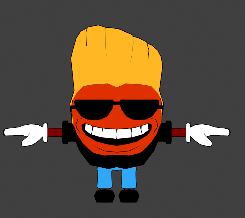 Johnny Bravo Pepperman that I made a while ago