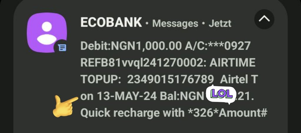 Ecobank are you now transacting from the future? Today na 11th May, how come una own calendar don reach 13th?🤷